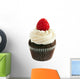 Raspberry Chocolate Cupcake Wall Decal