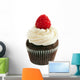 Raspberry Chocolate Cupcake Wall Decal
