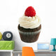 Raspberry Chocolate Cupcake Wall Decal