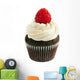 Raspberry Chocolate Cupcake Wall Decal