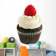 Raspberry Chocolate Cupcake Wall Decal