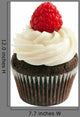 Raspberry Chocolate Cupcake Wall Decal