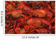 Boiled Crawfish Closeup Pot Wall Decal