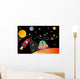Alien Spaceship Universe Wall Decal