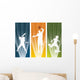 Sport Player Silhouette Banners Wall Decal