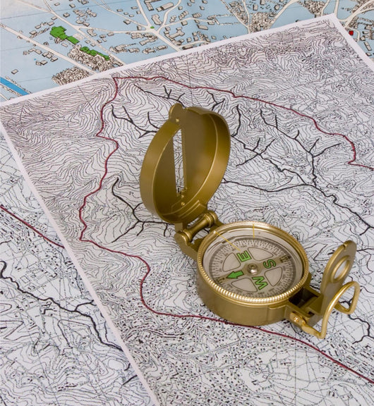 Compass Maps Wall Decal