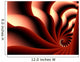 Multi-gradiente Spirale Wall Decal