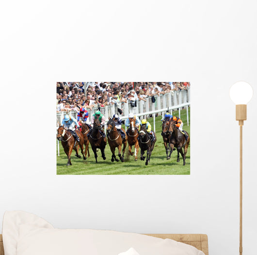 Horse Racing 1 Wall Decal