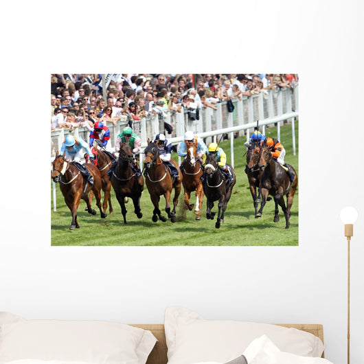 Horse Racing 1 Wall Decal