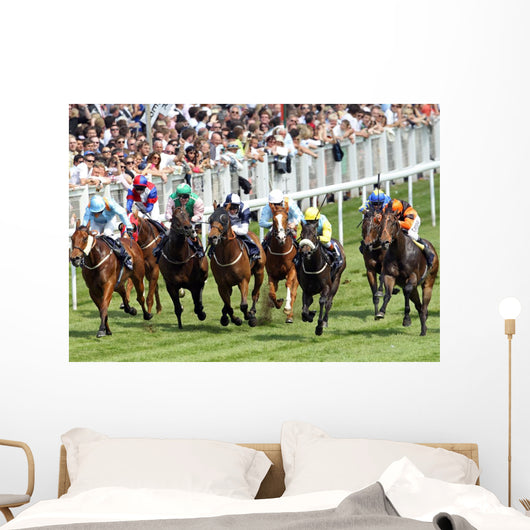 Horse Racing 1 Wall Decal
