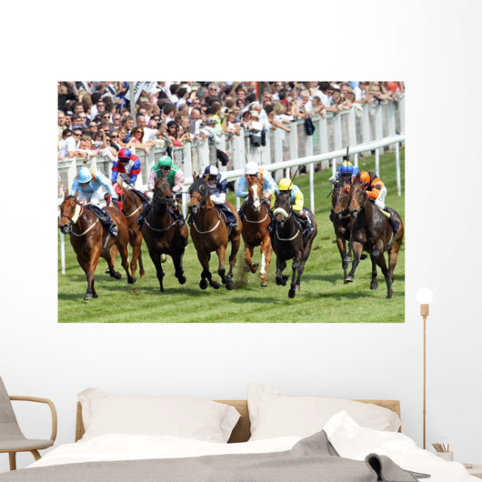 Horse Racing 1 Wall Decal