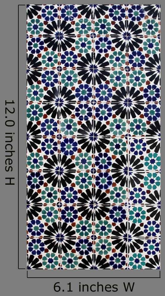 Lisbon Azulejos Wall Decal Design 1