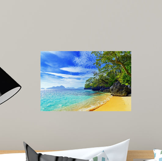 Beach Wall Decal Design 1