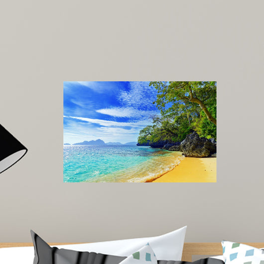 Beach Wall Decal Design 1