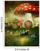 Fairy Toadstool Cottage Wall Decal