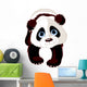 Walking Panda Wall Decal