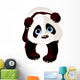 Walking Panda Wall Decal