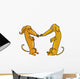 Dachshund Dogs Love Wall Decal