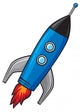 Rocket Wall Decal