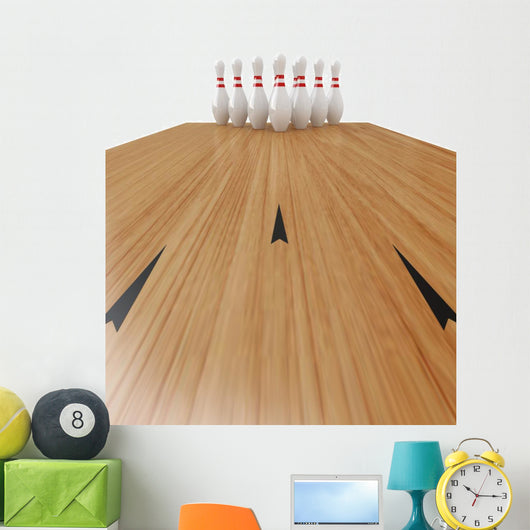 Bowling Alley Wall Decal
