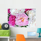 Peonies Wall Decal Design 1