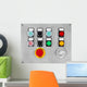 Control Panel Switchboard with Wall Decal