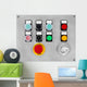 Control Panel Switchboard with Wall Decal