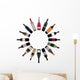 Wine Bottles Vortex over Wall Decal