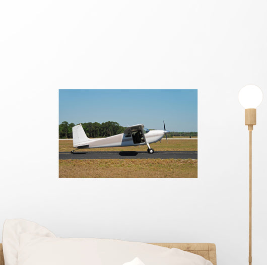 Light Cessna Airplane Wall Decal