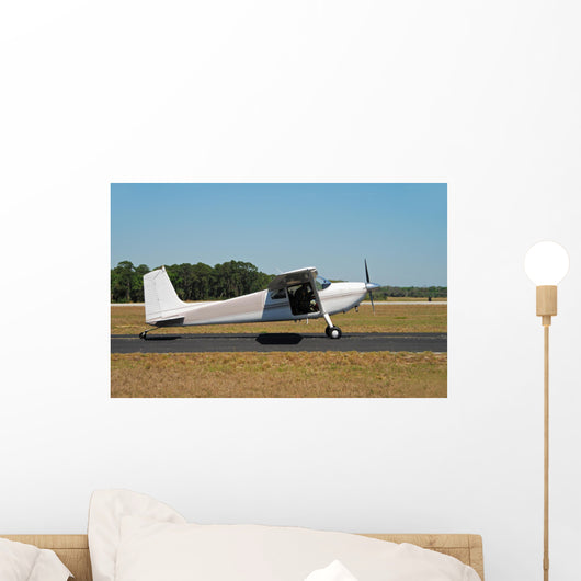Light Cessna Airplane Wall Decal