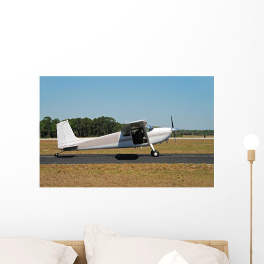 Light Cessna Airplane Wall Decal