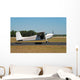 Light Cessna Airplane Wall Decal