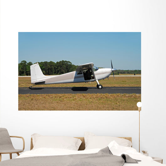 Light Cessna Airplane Wall Decal