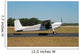 Light Cessna Airplane Wall Decal