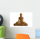 Buddha White with Clipping Wall Decal