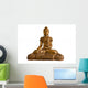 Buddha White with Clipping Wall Decal