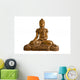 Buddha White with Clipping Wall Decal