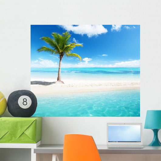 Palm Island Wall Decal