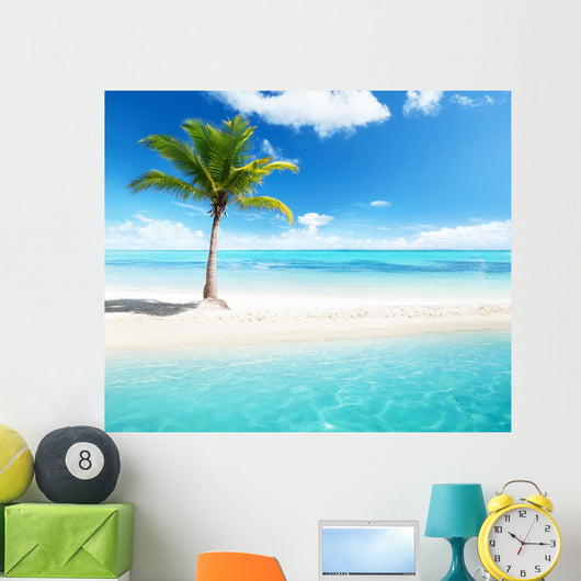 Palm Island Wall Decal