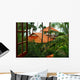 Window Tropics Wall Decal