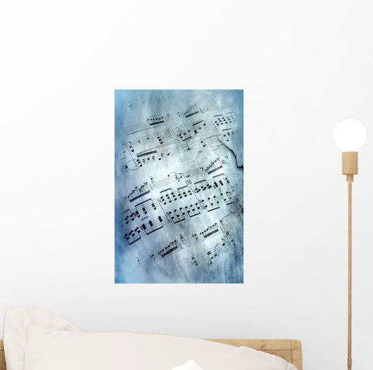 Sheet Music Wall Decal Design 1