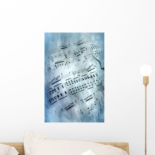 Sheet Music Wall Decal Design 1