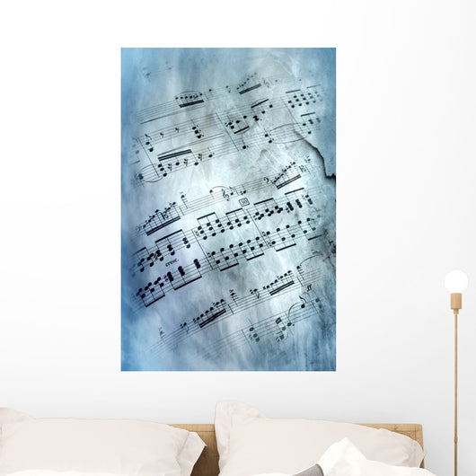 Sheet Music Wall Decal Design 1