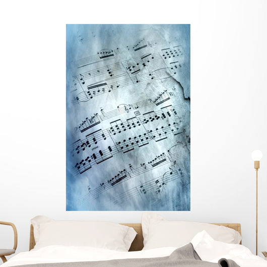 Sheet Music Wall Decal Design 1