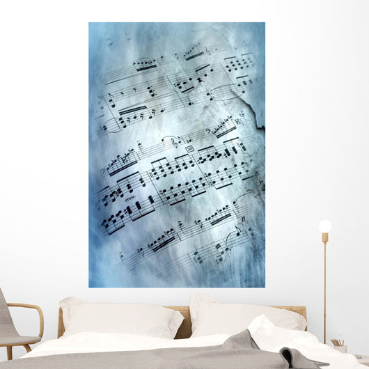 Sheet Music Wall Decal Design 1