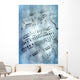Sheet Music Wall Decal Design 1