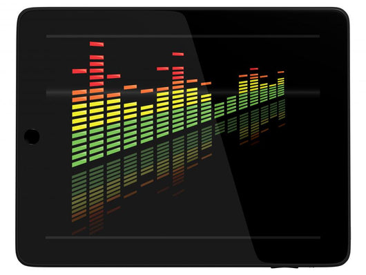 Play Music with Tablet Wall Decal