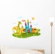 Castle Dragon Wall Decal