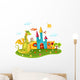 Castle Dragon Wall Decal