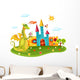 Castle Dragon Wall Decal